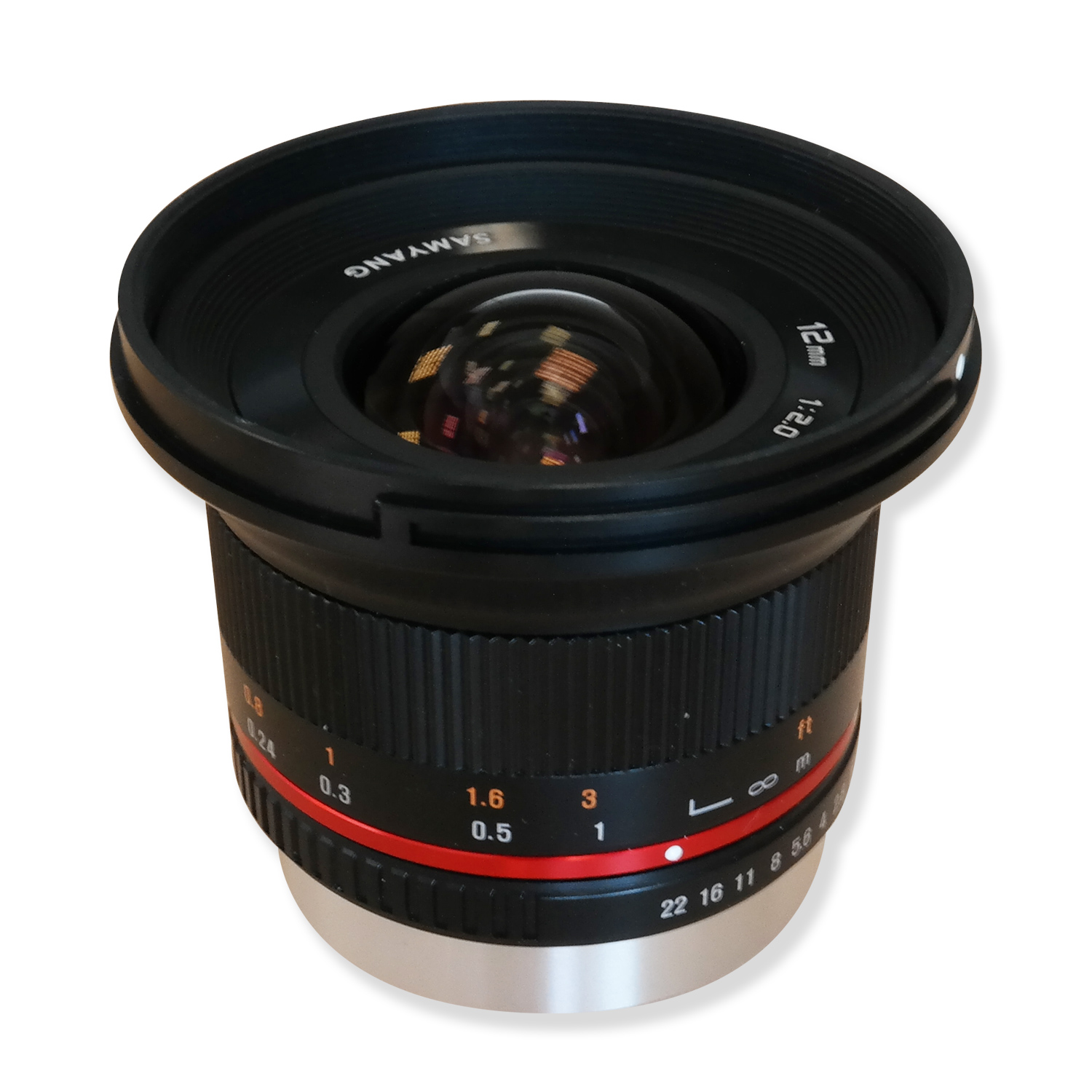 Samyang 12mm F2.0 NCS CS Objektiv für Fuji X Mount schwarz von Samyang