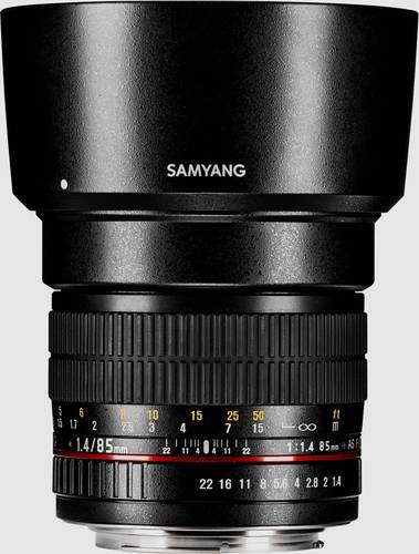 Samyang 21550 21550 Tele-Objektiv f/1.4 (max) 85mm von Samyang