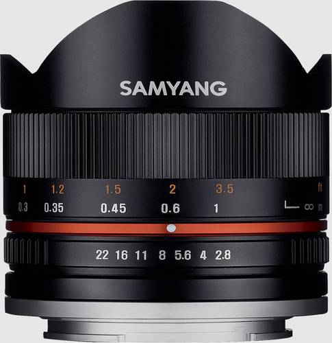 Samyang 21571 21571 Fish-Eye-Objektiv f/2.8 (max) 8mm von Samyang