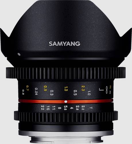 Samyang 21580 21580 Weitwinkel-Objektiv f/2.2 (max) 12mm von Samyang