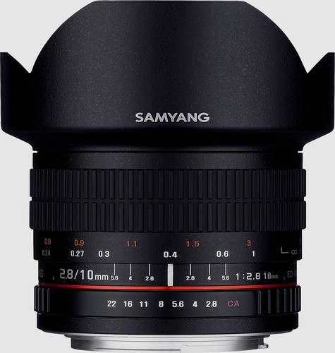 Samyang 21732 21732 Weitwinkel-Objektiv f/2.8 (max) 10mm von Samyang