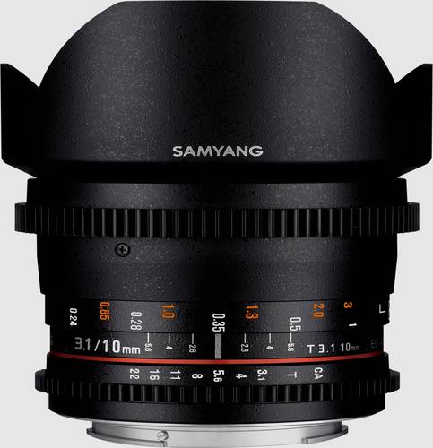 Samyang 21742 21742 Weitwinkel-Objektiv f/3.1 (max) 10mm von Samyang