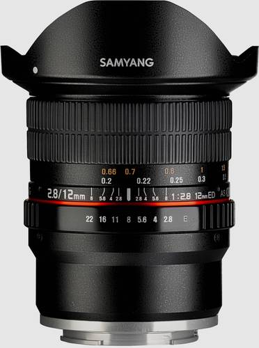Samyang 21747 21747 Fish-Eye-Objektiv f/2.8 (max) 12mm von Samyang