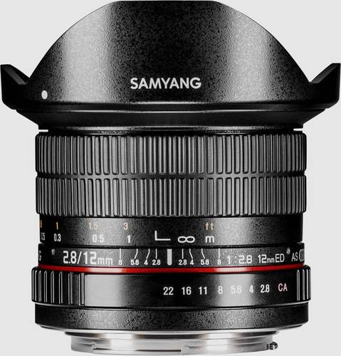 Samyang 21749 21749 Fish-Eye-Objektiv f/2.8 (max) 12mm von Samyang
