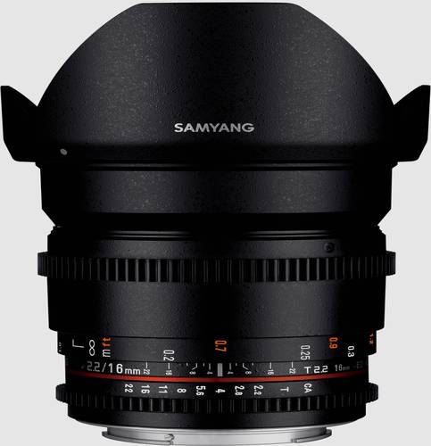 Samyang 21788 21788 Weitwinkel-Objektiv f/2.2 (max) 16mm von Samyang