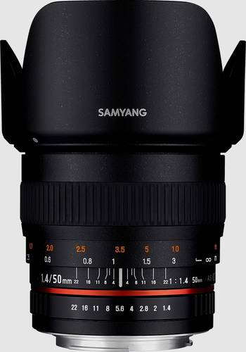 Samyang 21848 21848 Standard-Objektiv f/1.4 (max) 50mm von Samyang