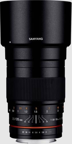 Samyang 21891 21891 Tele-Objektiv f/2.0 (max) 135mm von Samyang