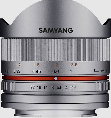 Samyang 21911 21911 Fish-Eye-Objektiv f/2.8 (max) 8mm von Samyang