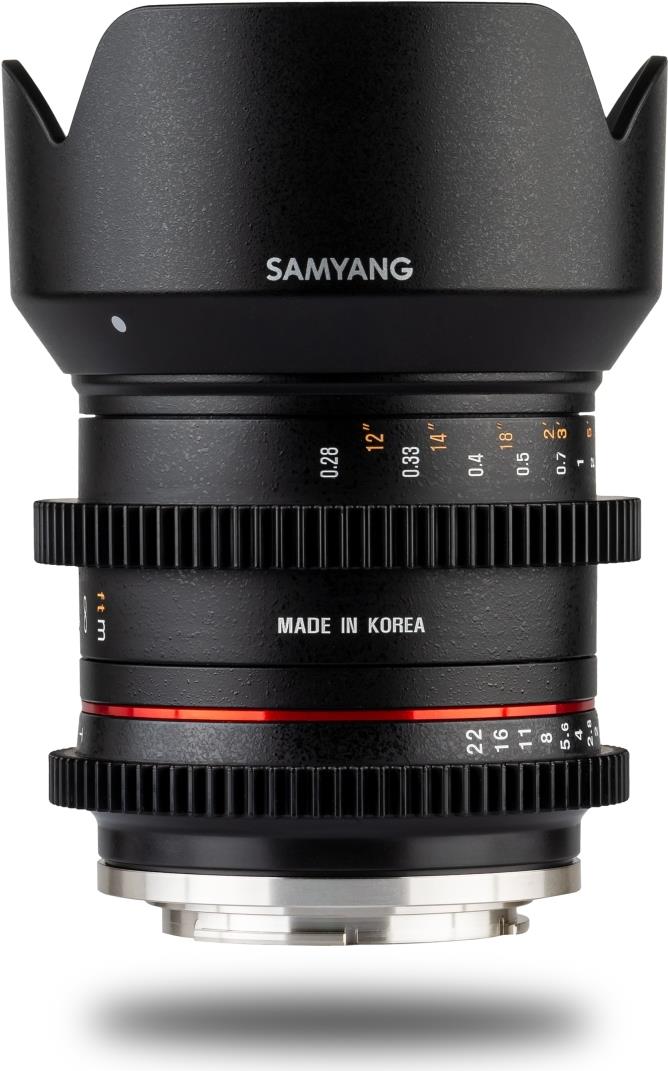 Samyang 21mm T1.5 ED AS UMC CS - Canon EF-M MILC Weitwinkelobjektiv Schwarz (21929) von Samyang