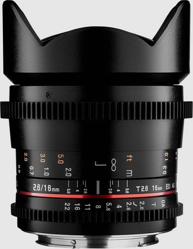 Samyang 22816 22816 Weitwinkel-Objektiv f/2.6 (max) 16mm von Samyang