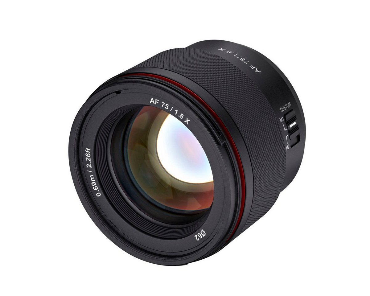 Samyang AF 1,8/75 FE Fuji X Objektiv Samyang AF 1,8/75 FE Fuji X Objektiv von Samyang