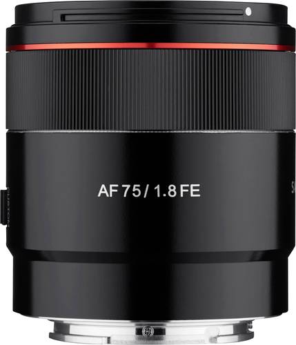 Samyang AF 75mm F1.8 FE Sony E 22973 Tele-Objektiv f/1.8 - 22 75mm (max) von Samyang