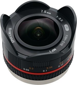 Samyang - Fischaugenobjektiv - 7.5 mm - f/3.5 - Micro Four Thirds von Samyang