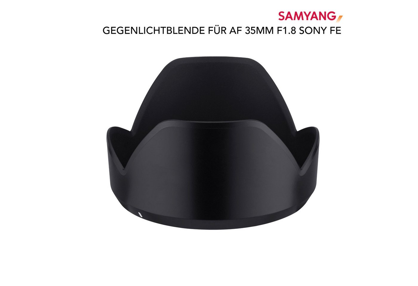 Samyang Gegenlichtblende für AF 35mm F1,8 Sony FE Gegenlichtblende von Samyang