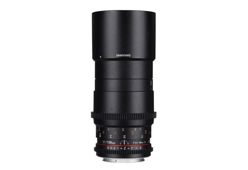 Samyang MF 100mm T3,1 Makro Video DSLR Sony E Makroobjektiv von Samyang