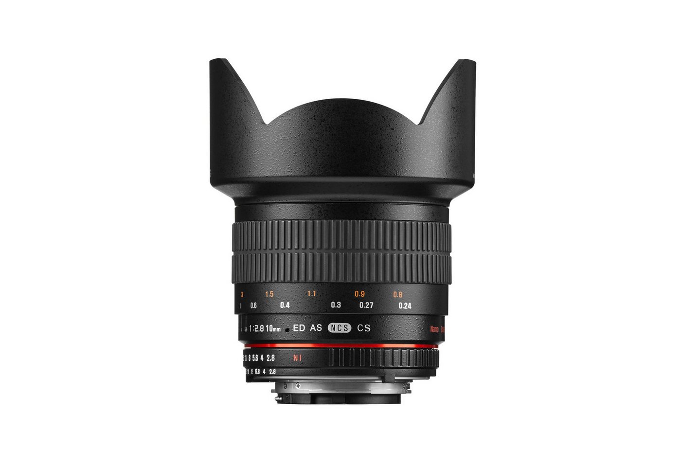Samyang MF 10mm F2,8 APS-C Nikon F AE Superweitwinkelobjektiv von Samyang