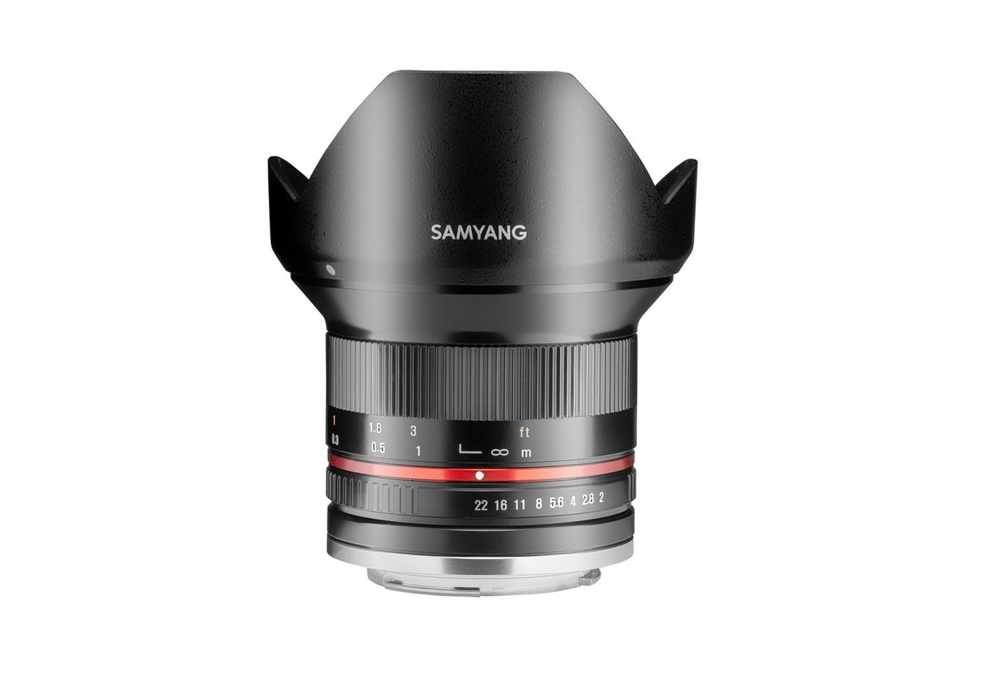 Samyang MF 12mm F2,0 APS-C Canon M schwarz Superweitwinkelobjektiv von Samyang