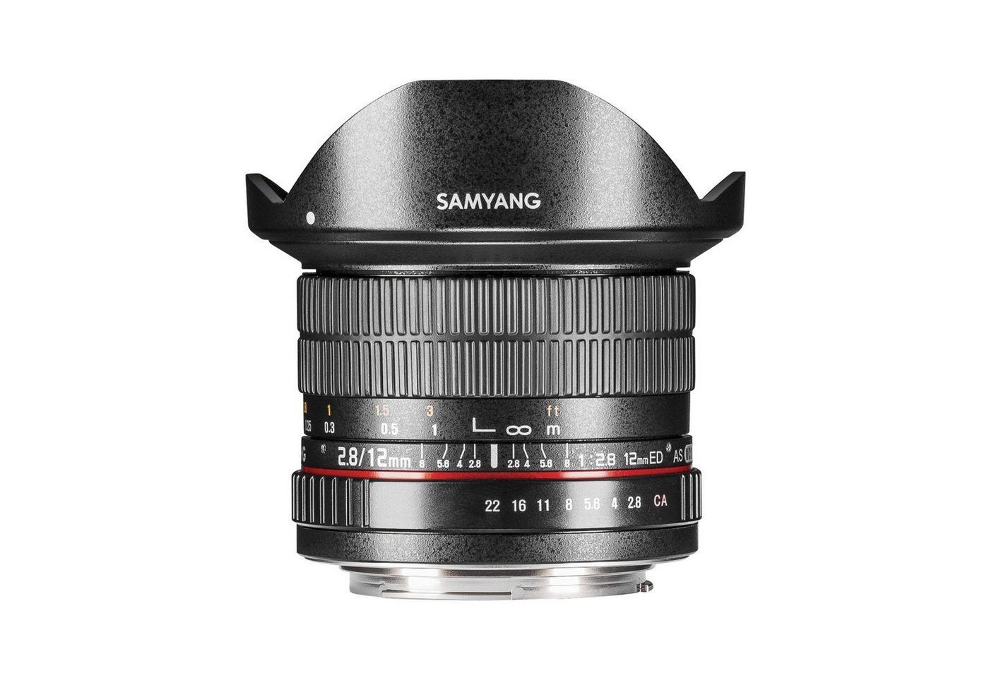 Samyang MF 12mm F2,8 Fisheye Canon EF Fisheyeobjektiv von Samyang