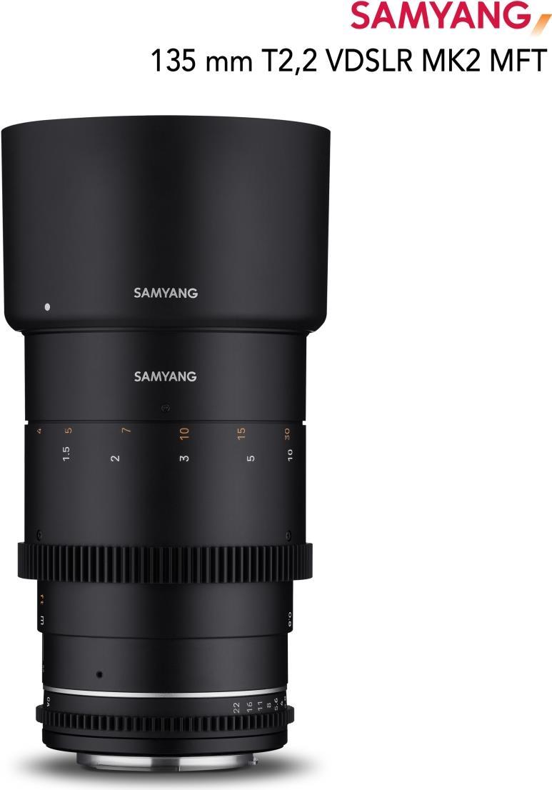 Samyang MF 135mm T2,2 VDSLR MK2 MFT (23159) von Samyang