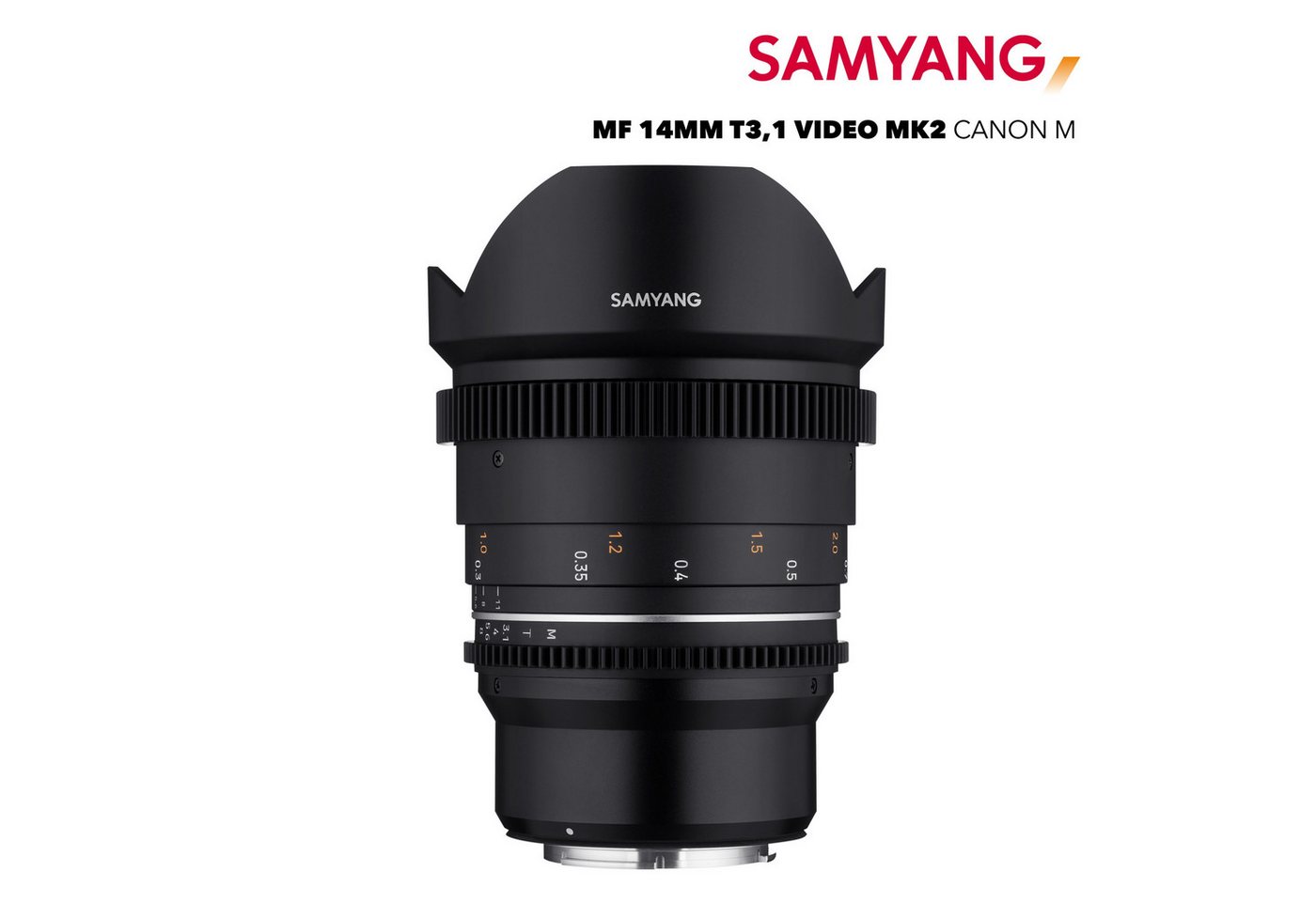 Samyang MF 14mm T3,1 VDSLR MK2 Canon M Superweitwinkelobjektiv von Samyang