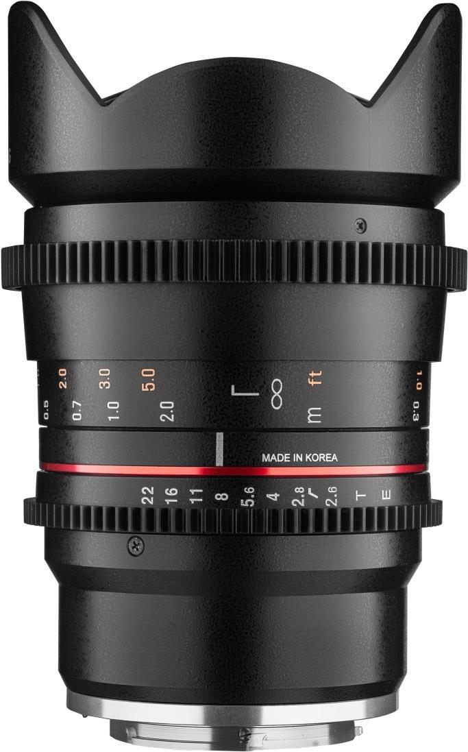 Samyang MF 16mm T2,6 Video DSLR Sony E (22570) von Samyang