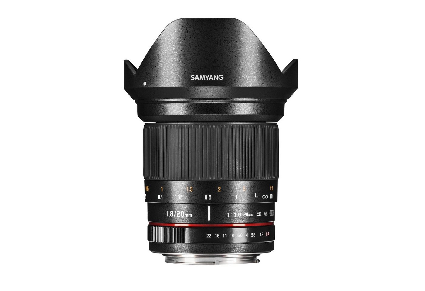 Samyang MF 20mm F1,8 DSLR Pentax K Weitwinkelobjektiv von Samyang