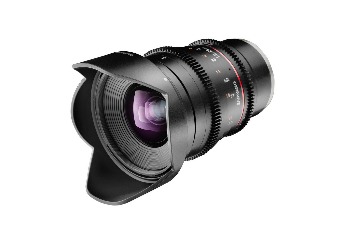 Samyang MF 20mm T1,9 Video DSLR Nikon F Weitwinkelobjektiv von Samyang