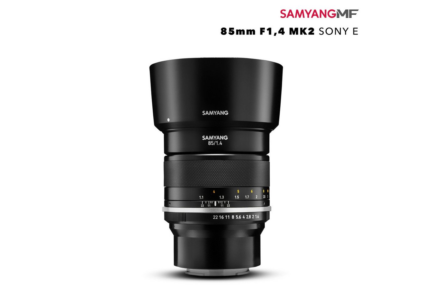 Samyang MF 85mm F1,4 MK2 Sony E Teleobjektiv von Samyang