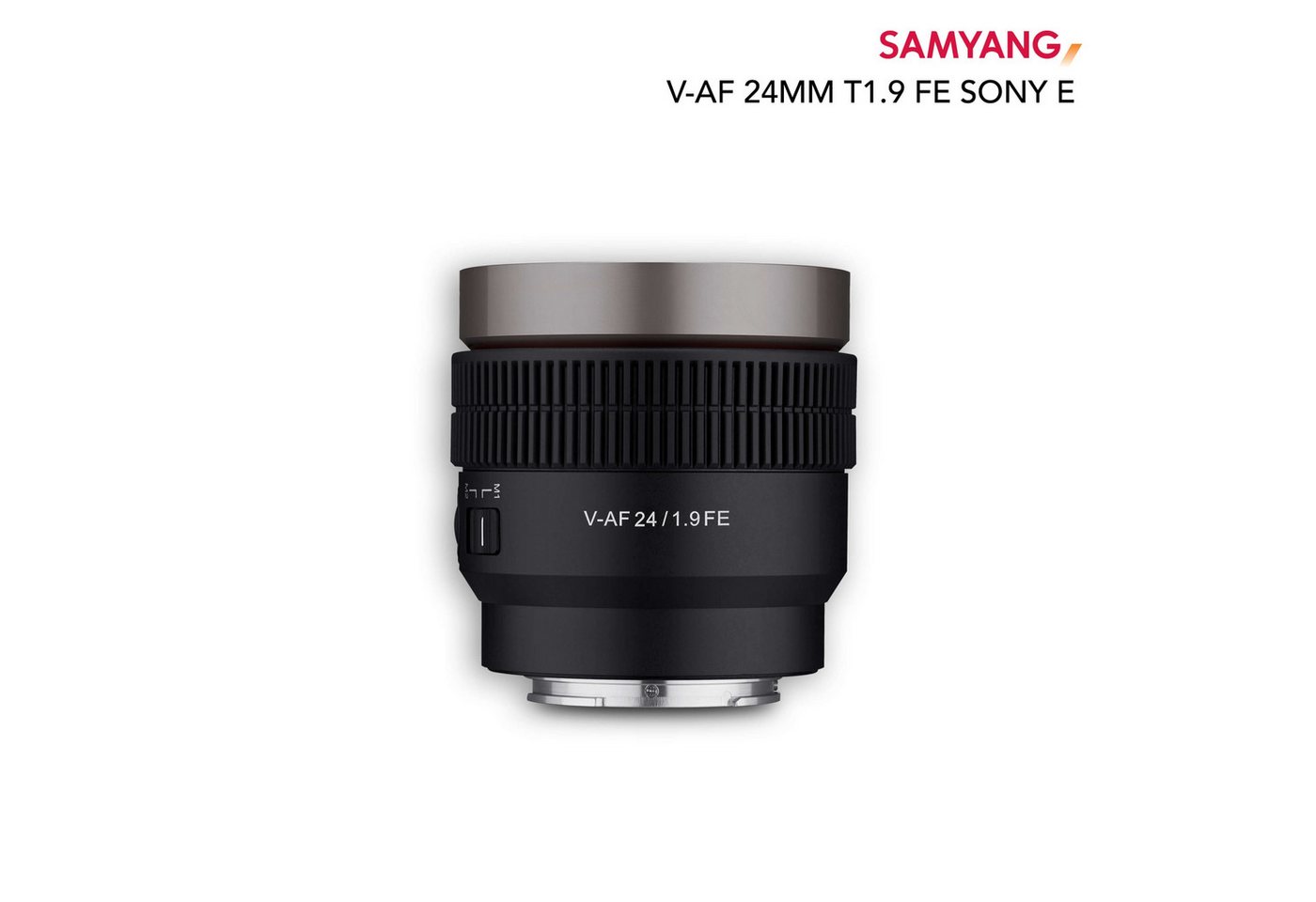 Samyang V-AF 24mm T1,9 FE für Sony E Weitwinkelobjektiv von Samyang