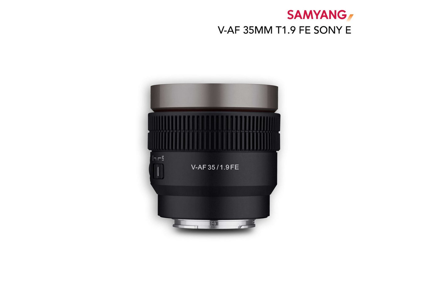 Samyang V-AF 35mm T1,9 FE für Sony E Weitwinkelobjektiv von Samyang