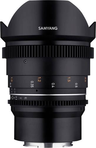 Samyang VDSLR MK2 Sony E 23048 Weitwinkel-Objektiv 14mm (min) von Samyang