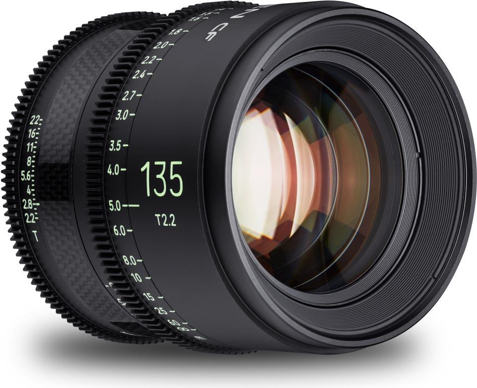 XEEN CF Cinema 135mm T2,2 PL Vollformat (23325) von Samyang