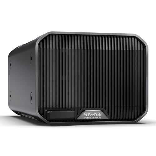 SanDisk Professional G-RAID MIRROR - Festplatte - Enterprise - 24 TB - extern (Stationär) - USB 3.2 Gen 1 / Thunderbolt 3 (USB-C Steckverbinder) - 7200 rpm - Space-grau von SanDisk Professional