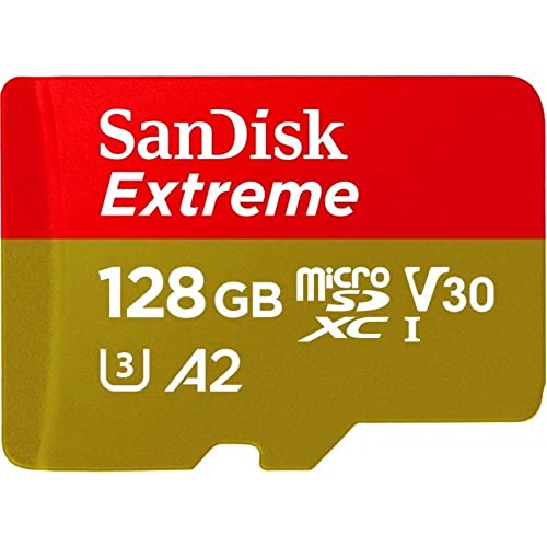 SanDisk 128 GB MicroSDXC Extreme 190MB/90MB Card only - Extended Capacity SD (MicroSDHC) von SanDisk
