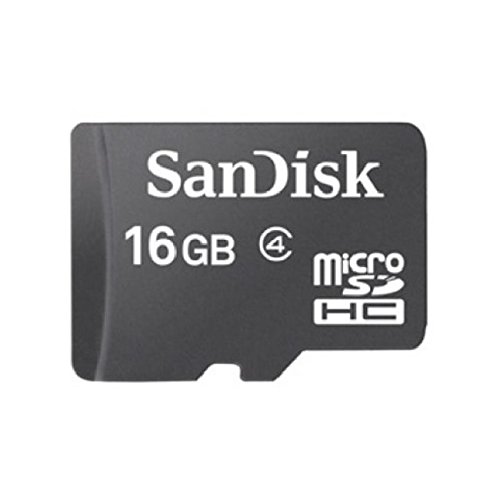 SanDisk 16 GB microSDHC Flash Speicherkarte (Karte nur) sdsdqm-016g schwarz 16 GB von SanDisk