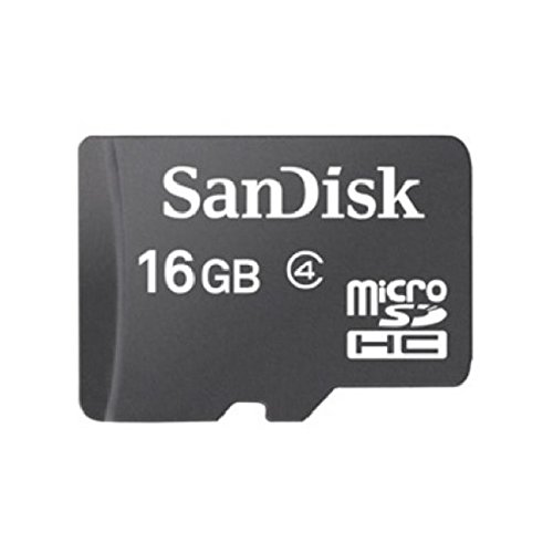 SanDisk 16 GB microSDHC Flash Speicherkarte (Karte nur) sdsdqm-016g schwarz 16 GB von SanDisk