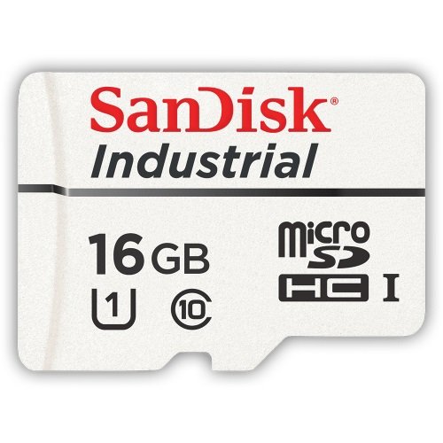SanDisk 16GB Industrial MLC MicroSDHC UHS-I Class 10 SDSDQAF3-016G-I von SanDisk