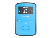 SanDisk Clip Jam, MP3 Spieler, 8 GB, OLED, USB 2.0, FM-Radio, Blau von SanDisk