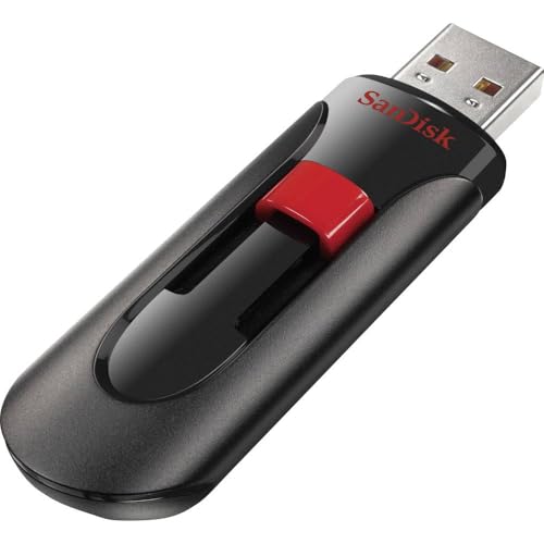 SanDisk Cruzer Glide 2.0 USB-Flash-Laufwerk 128 GB (Teilen, Speichern und Schützen von Dateien, SecureAccess Software, 128-bit AES Verschlüsselung, Kennwortschutz) von SanDisk