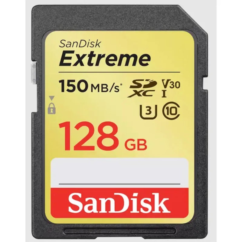 SanDisk Extreme 128 GB SDHC 180MB/s 80MB/s UHS-I U3 V30 Memory Card von SanDisk