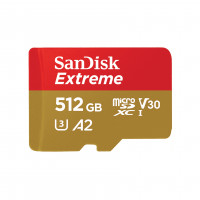 SanDisk Extreme - Flash-Speicherkarte (microSDXC-an-SD-Adapter inbegriffen) von SanDisk