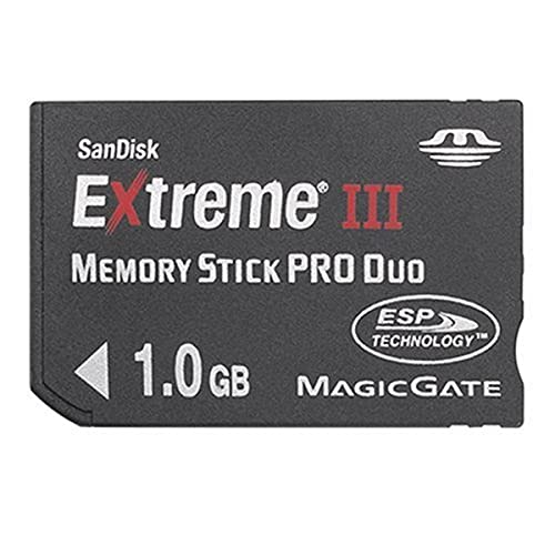 SanDisk Extreme III Memory Stick Pro Duo Speicherkarte 1GB (original Handelsverpackung) von SanDisk