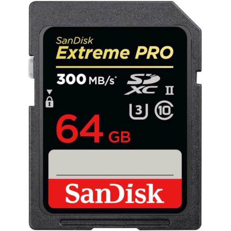 SanDisk Extreme PRO SDXC UHS-II 64GB microSD Card SanDisk Extreme PRO SDXC UHS-II 64GB microSD Card von SanDisk