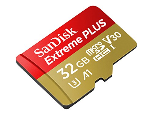 SanDisk Extreme Plus 32 GB MicroSDHC Memory Card, SD Adapter With A1 App Performance And Rescue Pro Deluxe, Up to 95 MB/s, Class 10, UHS-I, U3, V30 SanDisk Extreme Plus 32 GB MicroSDHC Memory Card, SD Adapter With A1 App Performance And Rescue Pro Deluxe, Up to 95 MB/s, Class 10, UHS-I, U3, V30 von SanDisk