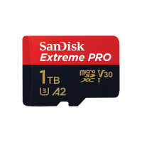 SanDisk Extreme Pro - Flash-Speicherkarte (microSDXC-an-SD-Adapter inbegriffen) von SanDisk