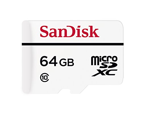 SanDisk High Endurance Video Monitoring 64GB bis zu 20MB/Sek, Class 10 Speicherkarte von SanDisk