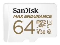 SanDisk Max Endurance, 64 GB, MicroSDXC, Klasse 10, UHS-I, 100 MB/s, 40 MB/s von SanDisk