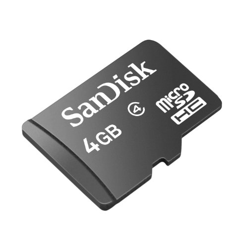 SanDisk Micro SDHC 4GB Class 4 Speicherkarte von SanDisk