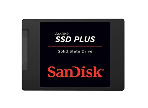 SanDisk Plus Interne SSD SATA 2,5 500GB, sequenziellen Lesegeschwindigkeiten von bis zu 535 MB/s und sequenziellen Schreibgeschwindigkeiten von bis zu 445 MB/s SanDisk Plus Interne SSD SATA 2,5 500GB, sequenziellen Lesegeschwindigkeiten von bis zu 535 MB/s und sequenziellen Schreibgeschwindigkeiten von bis zu 445 MB/s von SanDisk