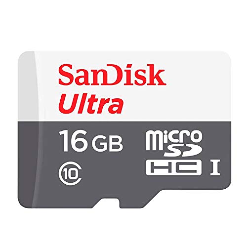 SanDisk Ultra 16GB Android microSDHC Speicherkarte bis zu 80 MB/Sek., Class 10 von SanDisk
